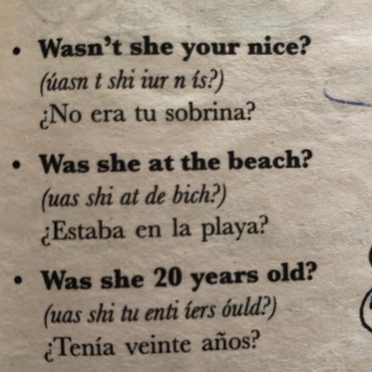 Escribe 6 preguntas y respuestas en time pasado. (Write 6 questions and answers in-example-1