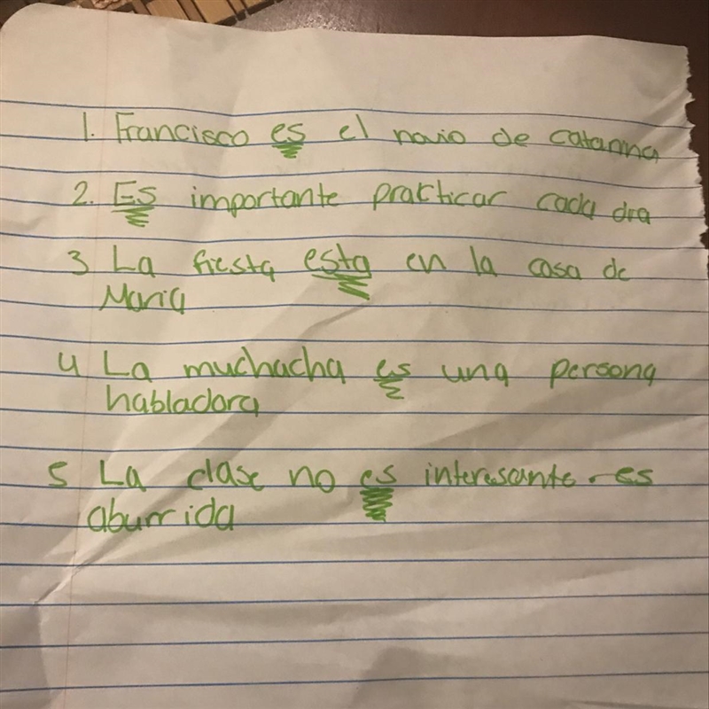 G. Fill in the blanks with the correct form of SER or ESTAR 1. Francisco el novio-example-1