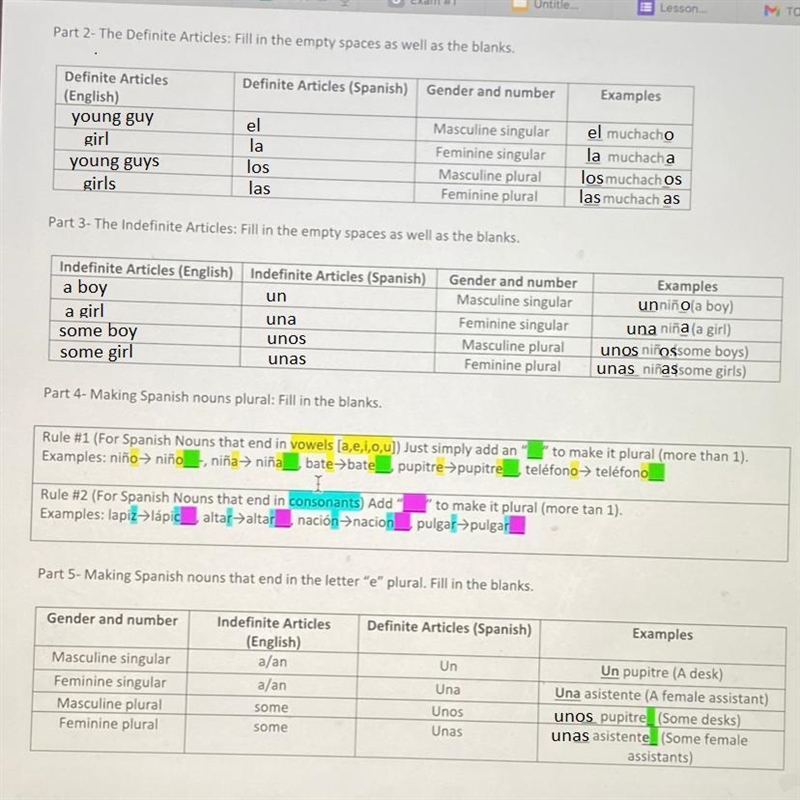 Pls help Spanish work-example-1