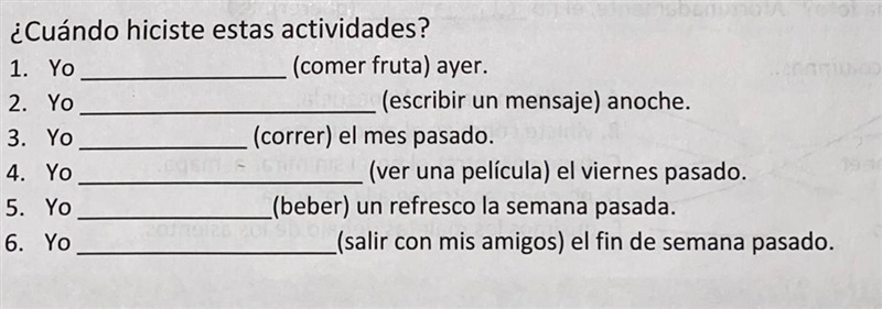 Preterite tense spanish 2 work-example-1