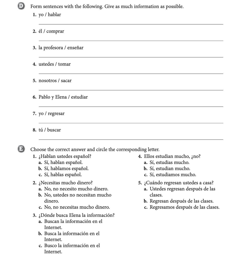 Please help me with Spanish-example-1