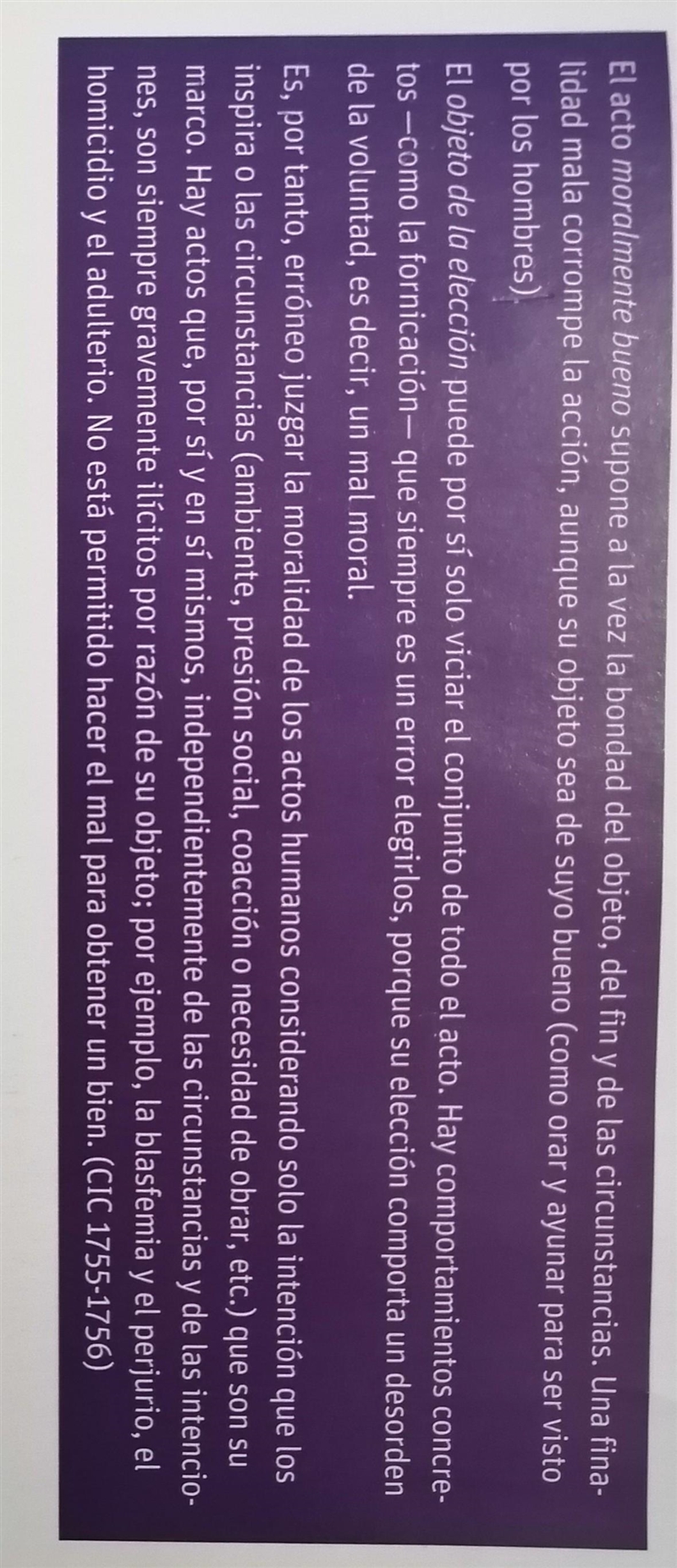 Preguntas son: a) Cual crees que es el mensaje principal de este texto? b) Como define-example-1