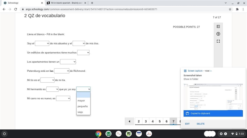 Part 2 options spanishh-example-1