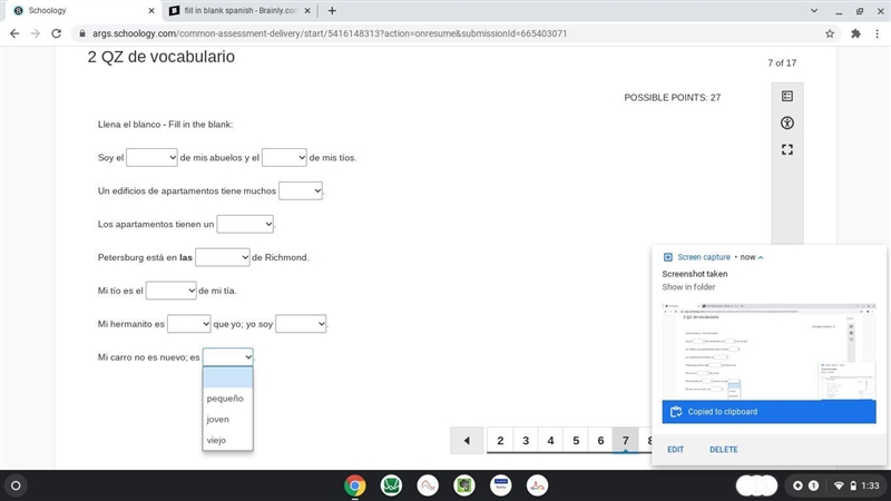 Part 2 options spanishh-example-2