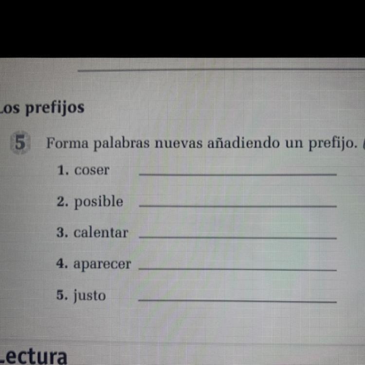 I need help with this 5 questions for Spanish.-example-1