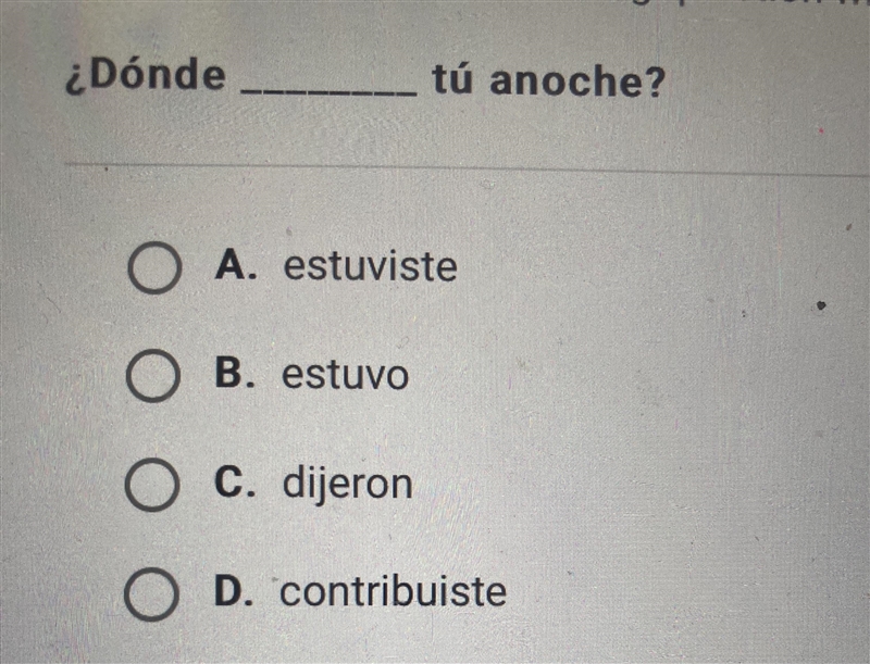 Fill in the blank in the following sentence with the appropriate preterite verb below-example-3