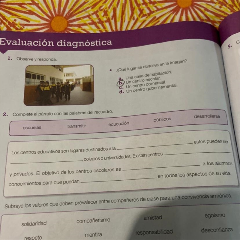 Ayuda aquí tarea de español ejercicio 2-example-1