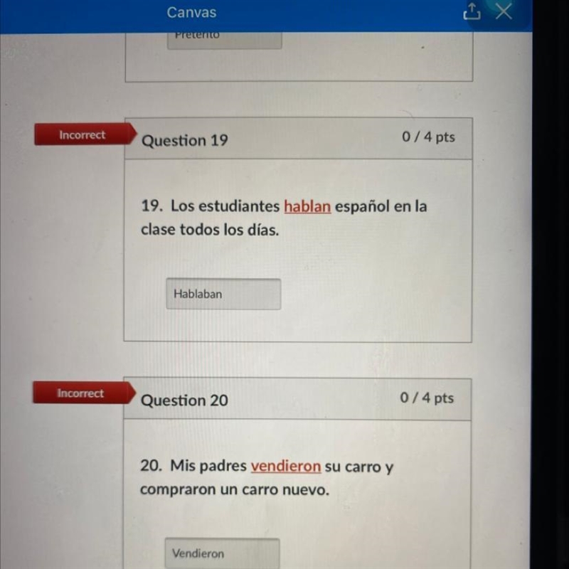 I need help with this Spanish please use the correct accents-example-1