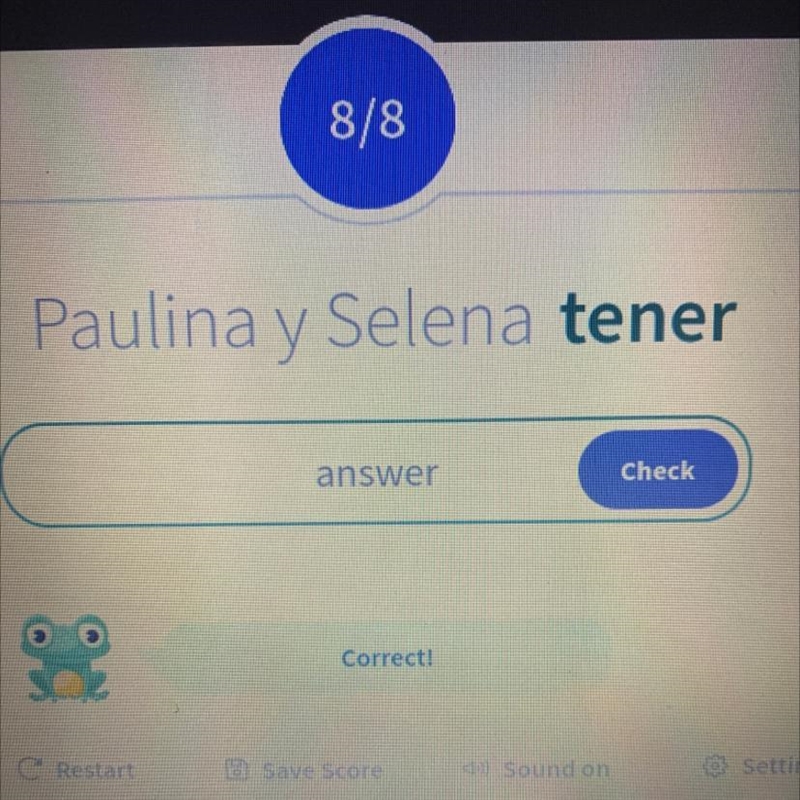 Paulina y Selena tener answer Check Correct!-example-1