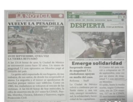 Comenta las diferencias y semejanza que observas de la publicacion , de esta noticia-example-1