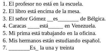 HEY CAN ANYONE PLS TRANSLATE THESE IN UR OWN WORDS (SPANISH)-example-1