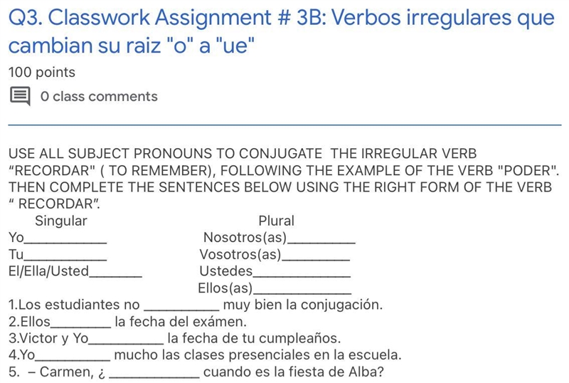 These are Spanish conjugations-example-1