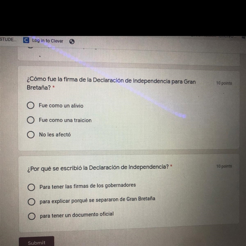 Como fue la firma de la declaracion de independencia para gran Bretana?-example-1