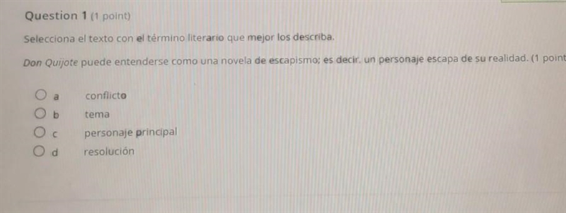 AYUDA PORFAVOR!! Selecciona el texto con el término literario que mejor los describa-example-1