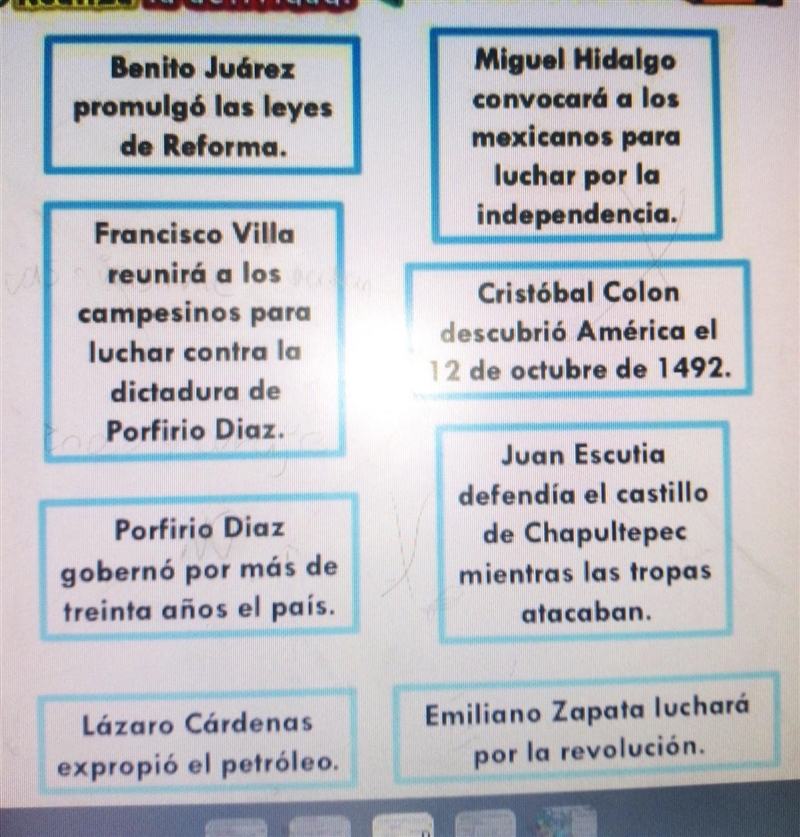 En los relatos históricos de los hechos utilizan verbos en pasado. Identifica cuáles-example-1