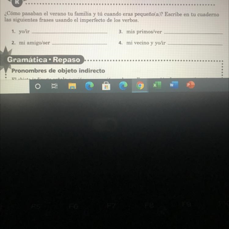 ¿cómo pasaban el verano tu familia y tú cuando eras pequeño(a)? Escribe en tu cuaderno-example-1