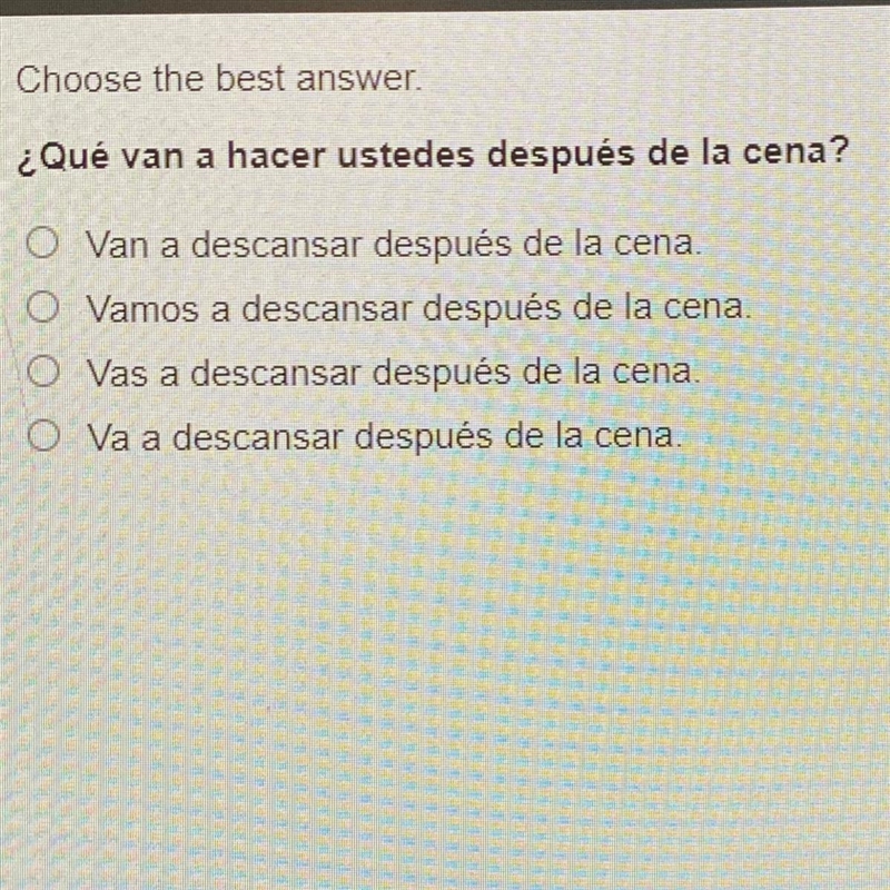 Choose the best answer ¿Qué hace Ramón? O Él hacer ejercicios para estar en forma-example-1