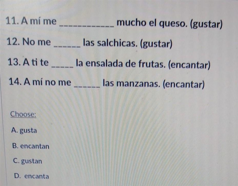 Help needed please beginner spainish​-example-1