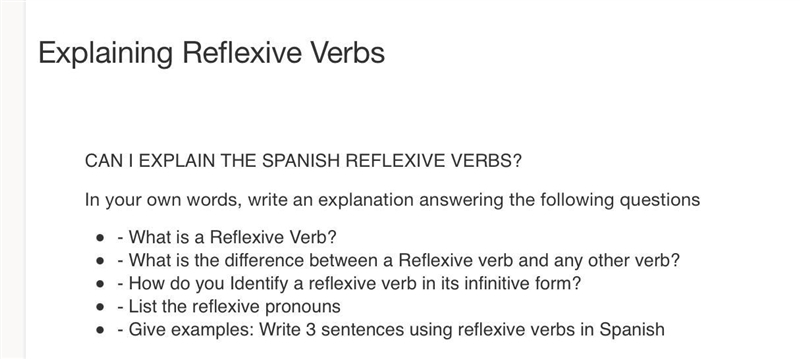 Reflective verbs spanish please help me-example-1