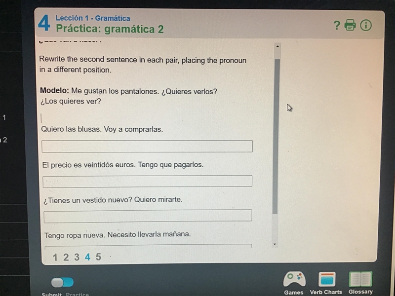 Need help on Spanish homework. Also, I don’t know why but the pictures keep coming-example-1