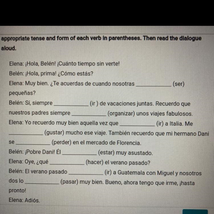 Does anyone have the 1.2.10 Practice Spoken Assignment Spanish 2 Semester 2 answer-example-1