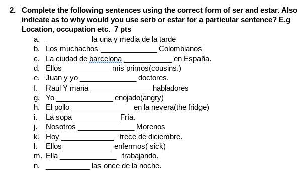 HEY CAN ANYONE PLS ANSWER DIS SPANISH WORK!!!!!!!!!!!!-example-1