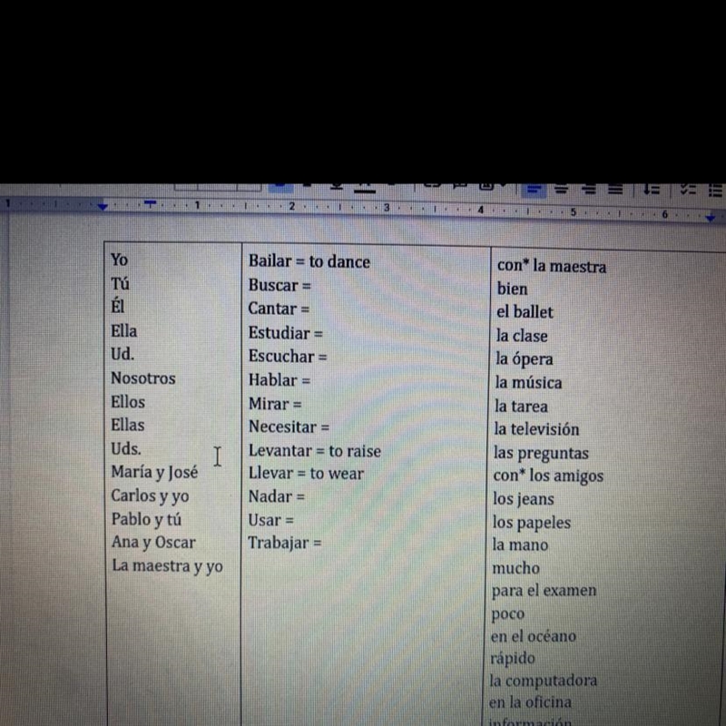 Choose 1 word from each box and create 5 sentences. do not use any word more than-example-1