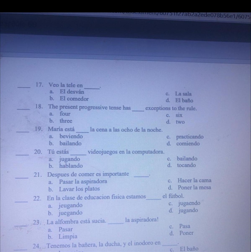 For those fluent in Spanish please help me-example-1