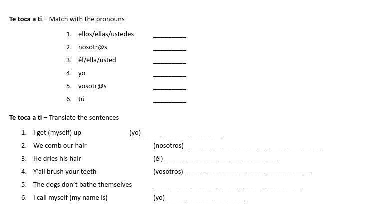 Spanish verb conjugation hw help please-example-1