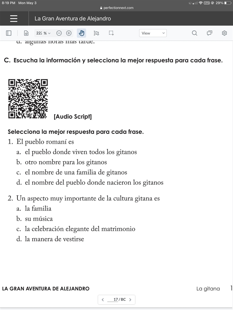 Can someone please help me with this. I am desperate. U need to scan the barcode and-example-1