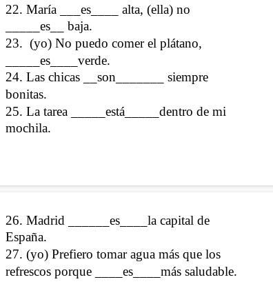 HEY CAN ANYONE PLS TRANSLATE THESE INS UR OWN WORDS!!!! (SPANISH)-example-1