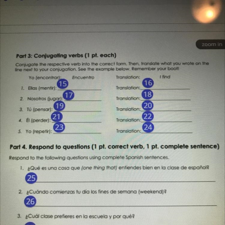 Conjugating Spanish verbs please help, only have 20 minutes-example-1