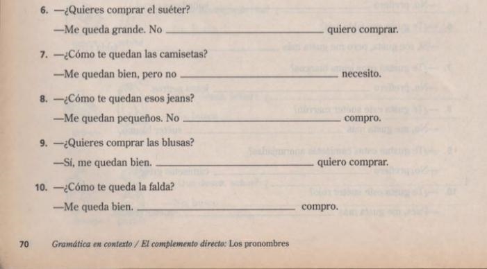 Complete the statements with the correct direct object pronouns-example-1