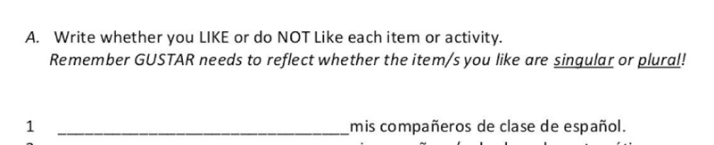 How would I answer that if I liked Spanish class?-example-1