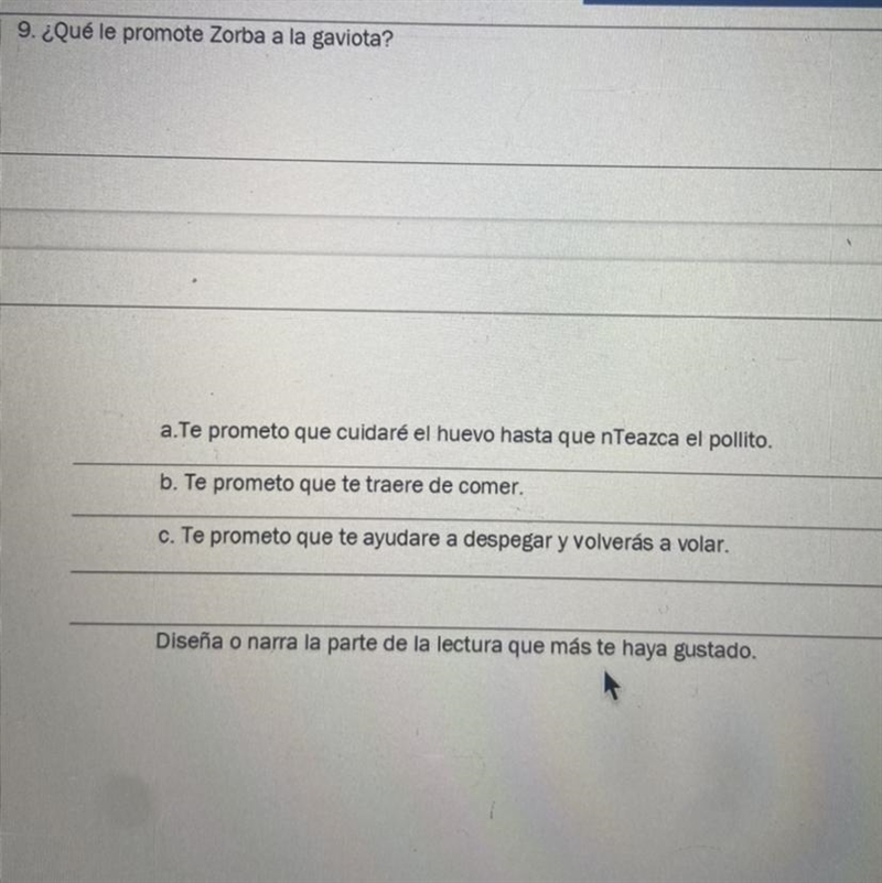 La gaviota y el gato. Ayuda por favor-example-1