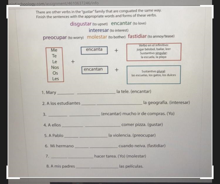 I need help on this whoever is good in Spanish-example-1