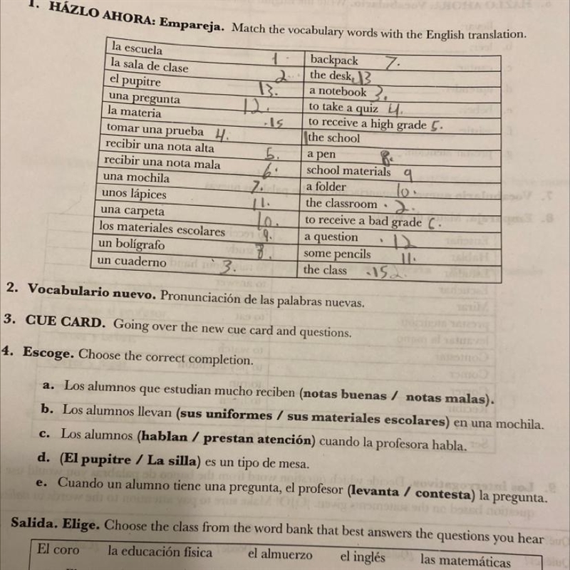 Just number 4 choose the correct completion someone please help me Spanish if you-example-1