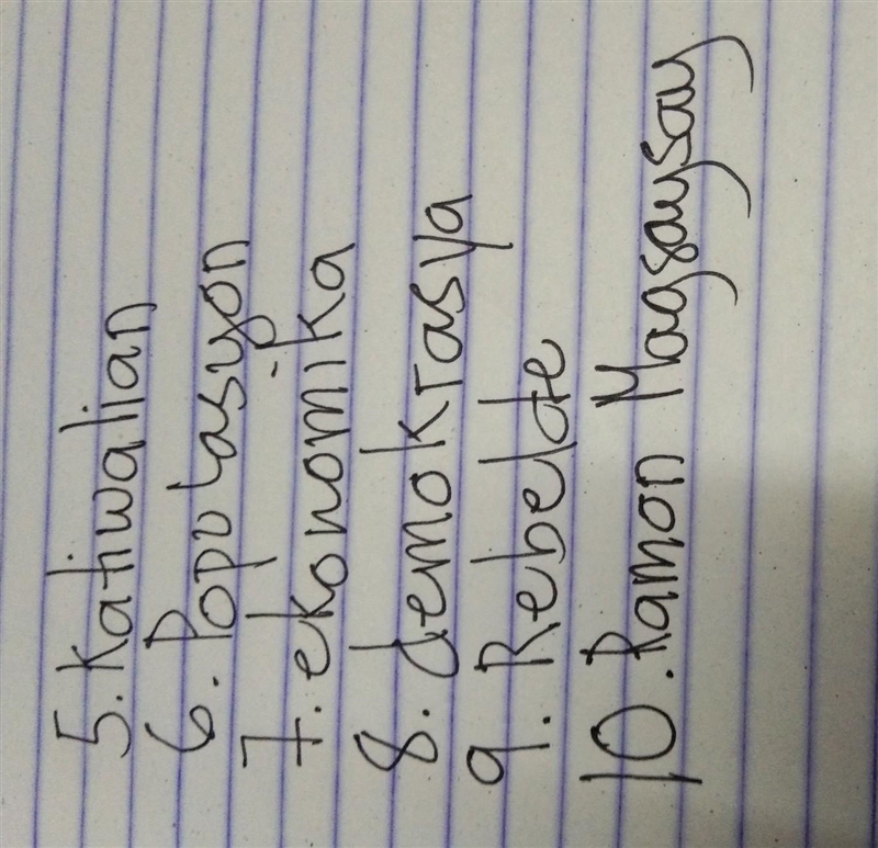 Please help i only need the answer of 5 to 10 thank youuuuuu-example-1