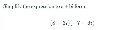 Simplify to a+bi form-example-1