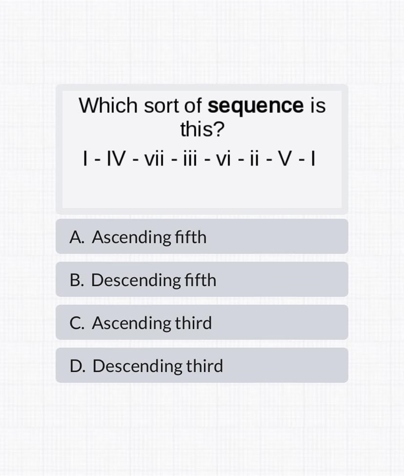 Which sort of sequence is this? I-VI-vii-iii-vi-ii-V-I-example-1