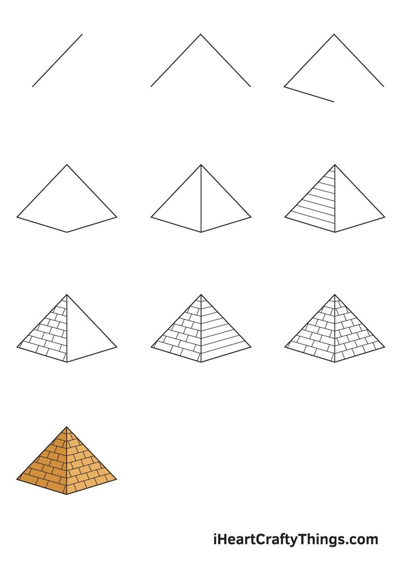 How to draw a pyramid?​-example-1