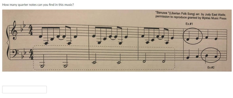 1. What is the chromatic signs (or accidentals) used in this music? 2. How many quarter-example-2