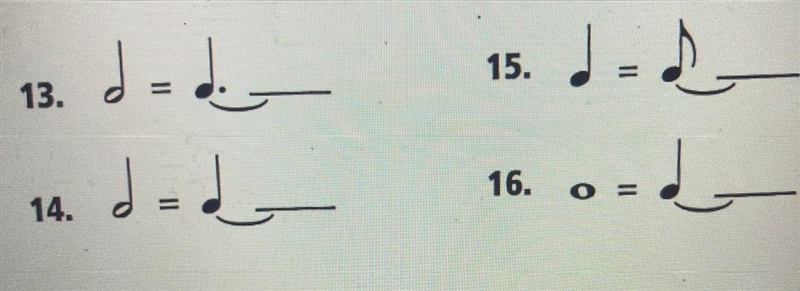 In the blank space, draw the correct note or dotted note to the tied note to complete-example-1