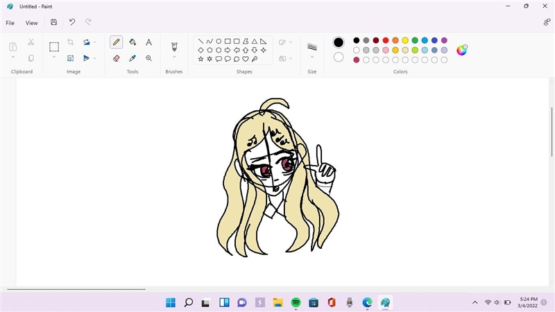 Please rate my drawing ( Its not done yet! ) Give me tips! ( character: Kaede Akamatsu-example-1