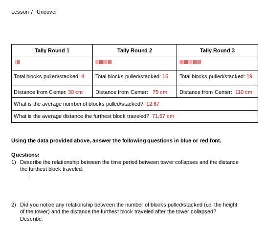 Answer both questions Questions: 1.) Describe the relationship between the time period-example-1