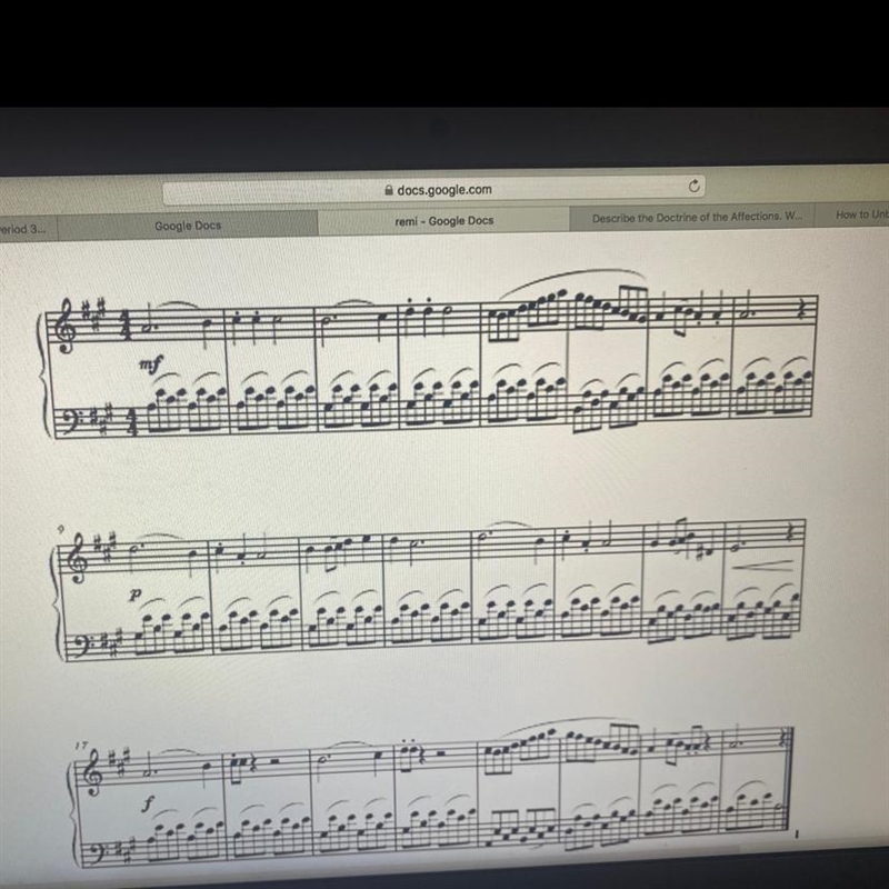 What variation technique is used to devolp the motive in measures 17-20-example-1