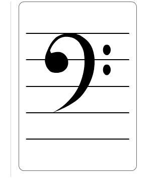 Which is the name of the clef shown?-example-1