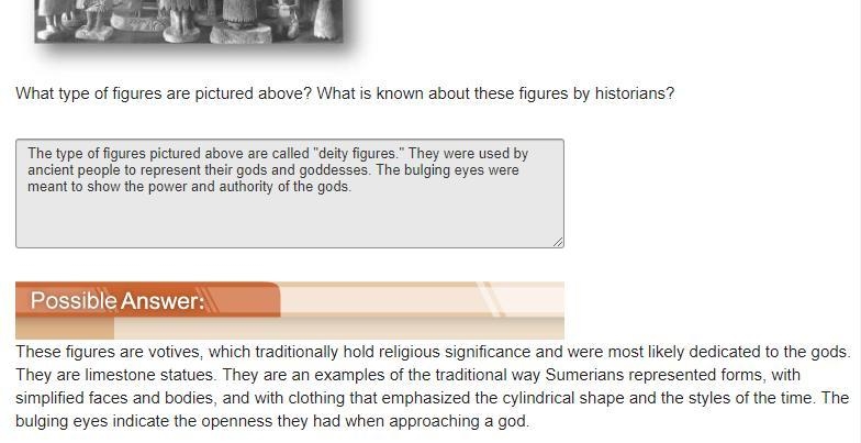 What type of figures are pictured above? What is known about these figures by historians-example-1