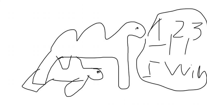 Can someone draw me two camels wrestling no color and it don’t have to be the best-example-1