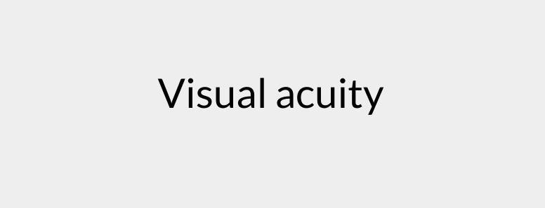 Clearness or sharpness of visual perception is known as?-example-2